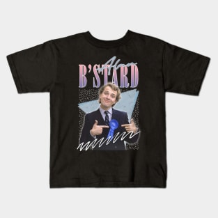 Alan B'Stard 80s Aesthetic Design Kids T-Shirt